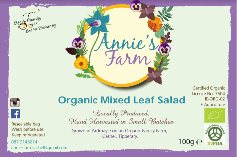 Annie's Farm new labels rolling out in shops tomorrow