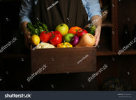 The organic combo box ( Fruit and veg mix)